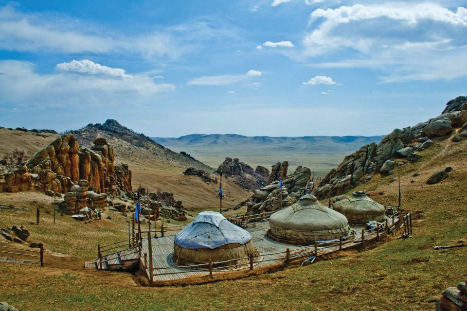 13th Century Camp Ulaanbaatar Mongolia