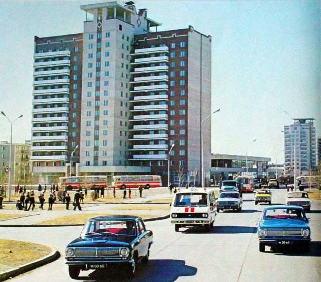 Seoul street, Ulaanbaatar, 1970